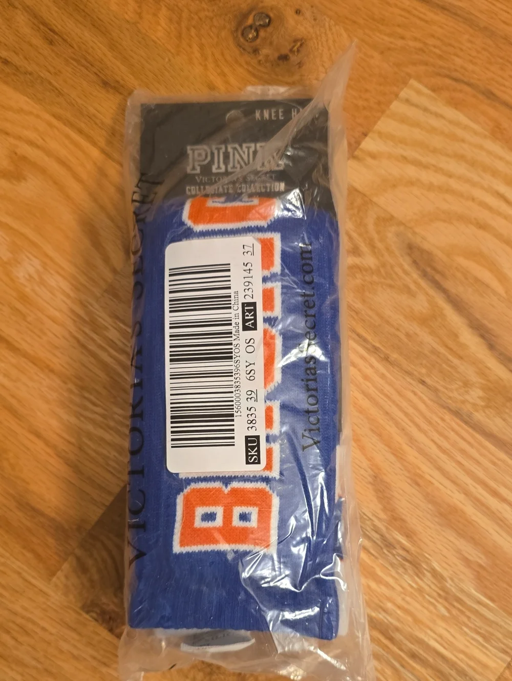 PINK Victoria's Secret Boise State Socks